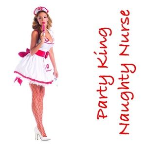 Party King Naughty Nurse Costume New in Bag